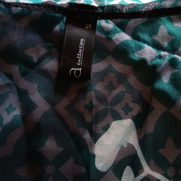 Zanzea ~ Black Pink Sheer Floral Chiffon Kimono – Lightweight Open Front - Picture 6 of 13